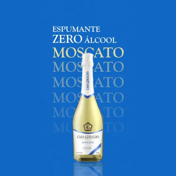 Espumante Zero Álcool Moscato